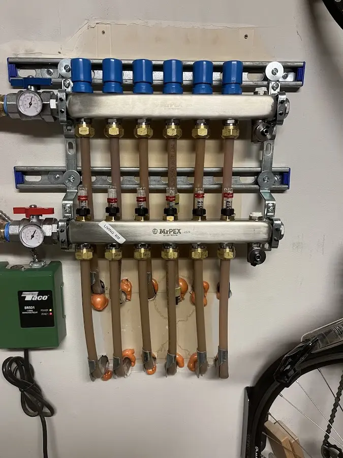 Plumber performing Leak Detection at a residential property in Cleveland